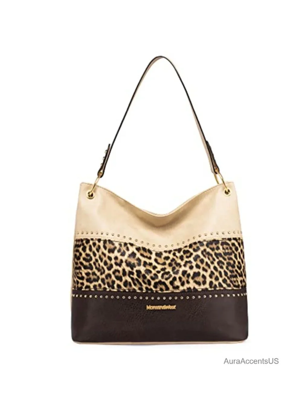 Faux Leather Hobo Bag Slouchy Shoulder Tote Handbag Women Purse